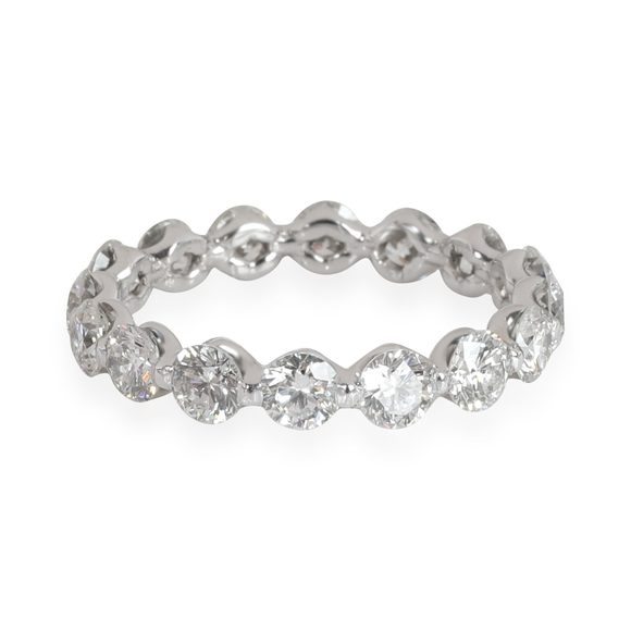 Blue Nile Floating Diamond Eternity Band in Platinum 2 CTW - Picture 1 of 4